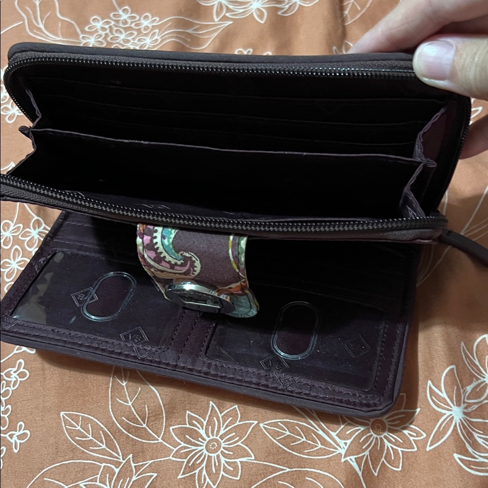 Colorful Quilted Women's Wallet - Picture 4 of 5